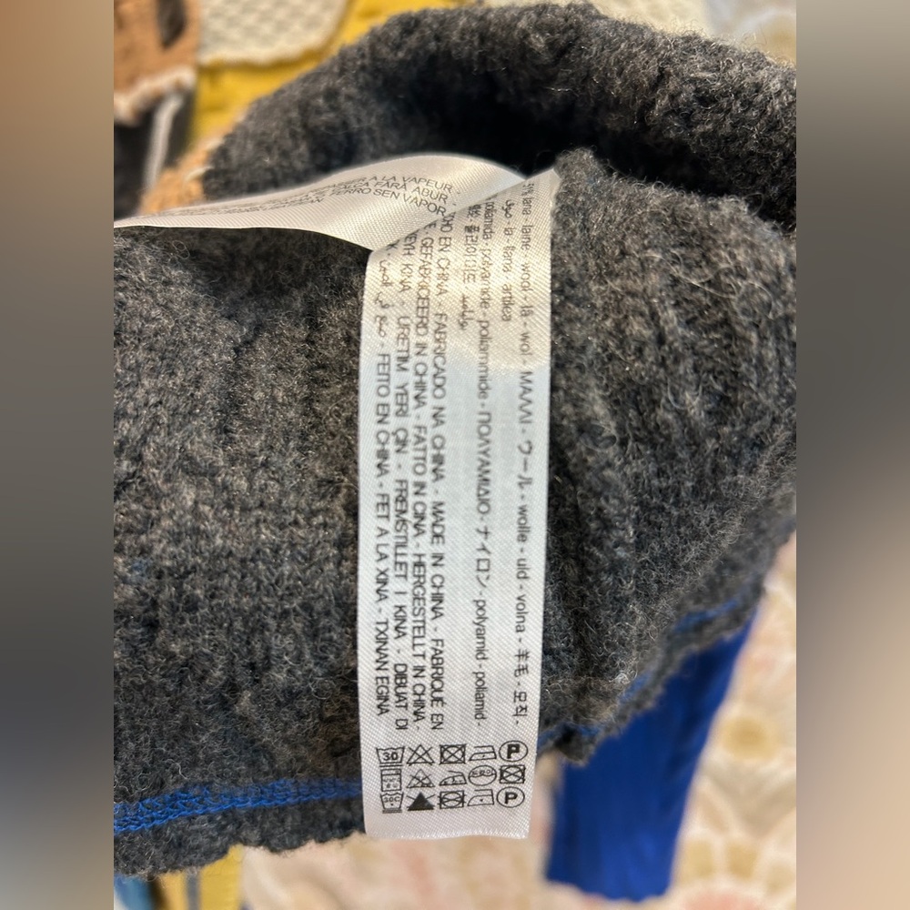 Ader Error x Zara Oversized Patchwork Knit Cardig… - image 5